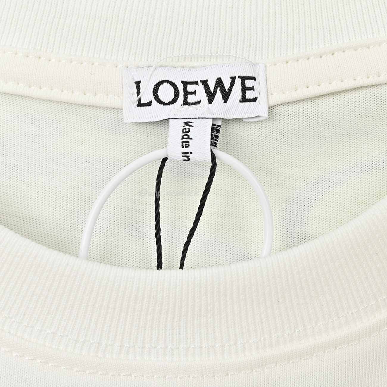 Loewe Angel Eye Printed White T Shirt (7) - newkick.cc